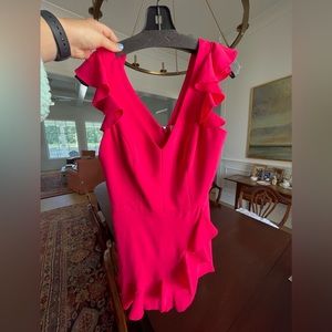 Amanda Uprichard pink Freeport romper